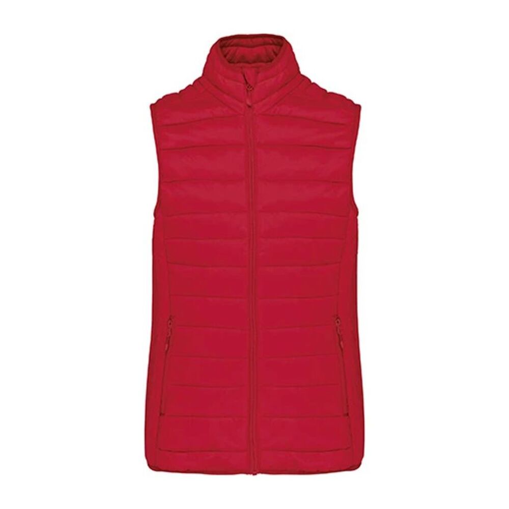 Kariban Womens/Ladies Lightweight Down Bodywarmer / Red